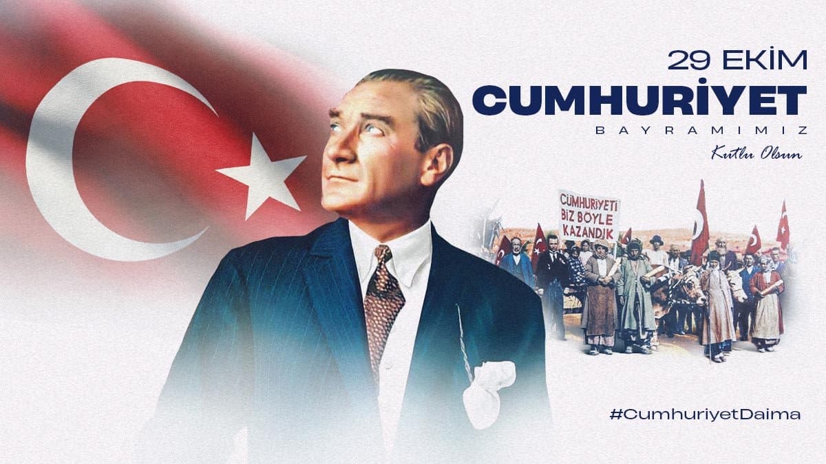 Cumhuriyetimizin 103. yılı kutlu olsun
