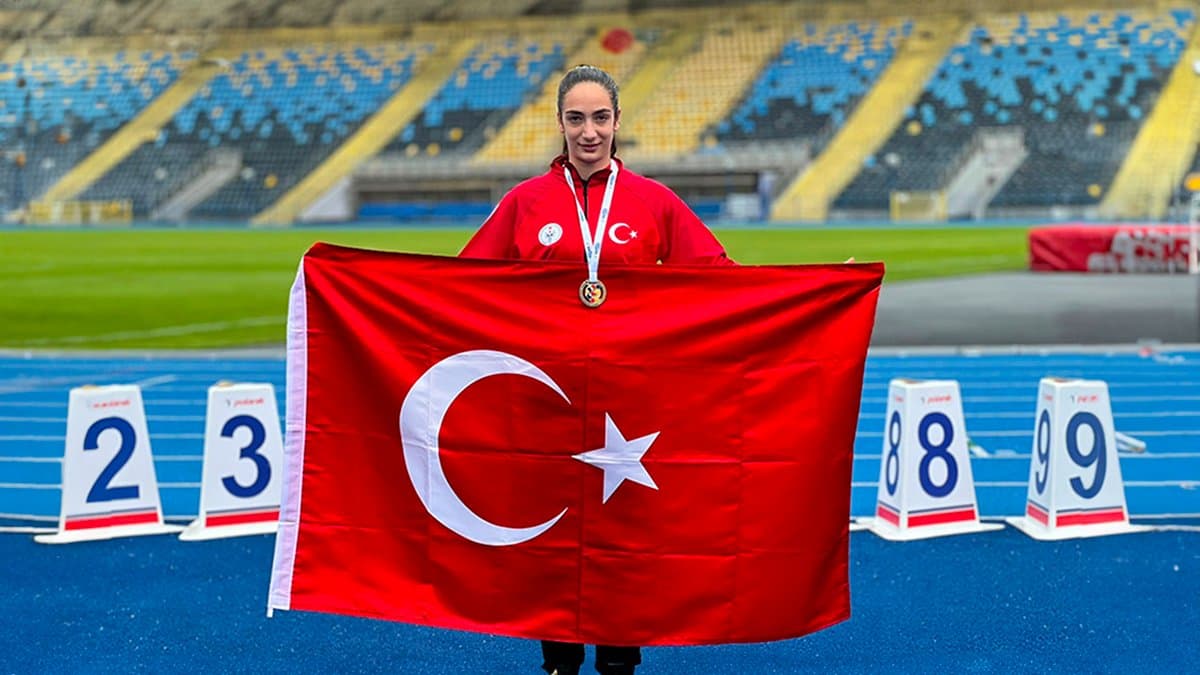 Fenerbahçeli millî atletimiz Elif Bayar, Avrupa Şampiyonu