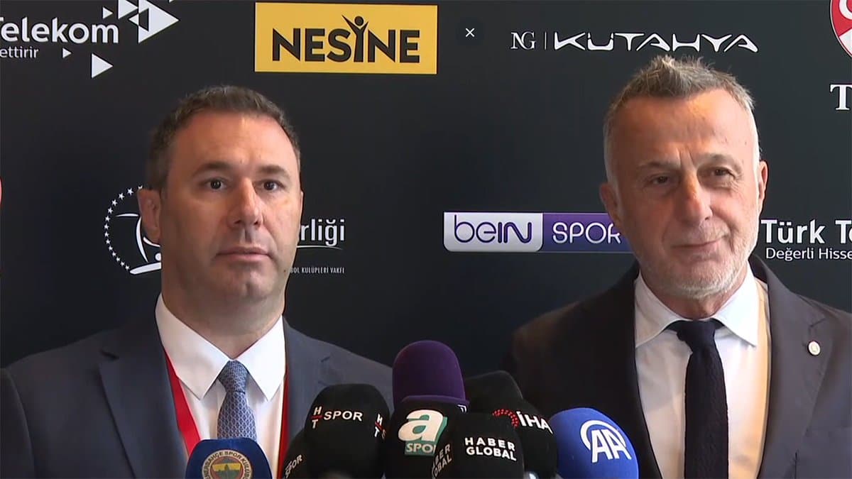 Başkan Vekilimiz Barış Göktürk fikstür çekiminin ardından açıklamalarda bulundu