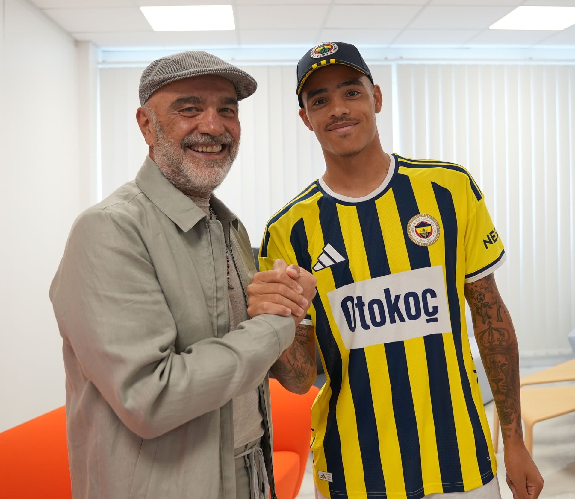 Ailemize hoş geldin Mason Greenwood — 2