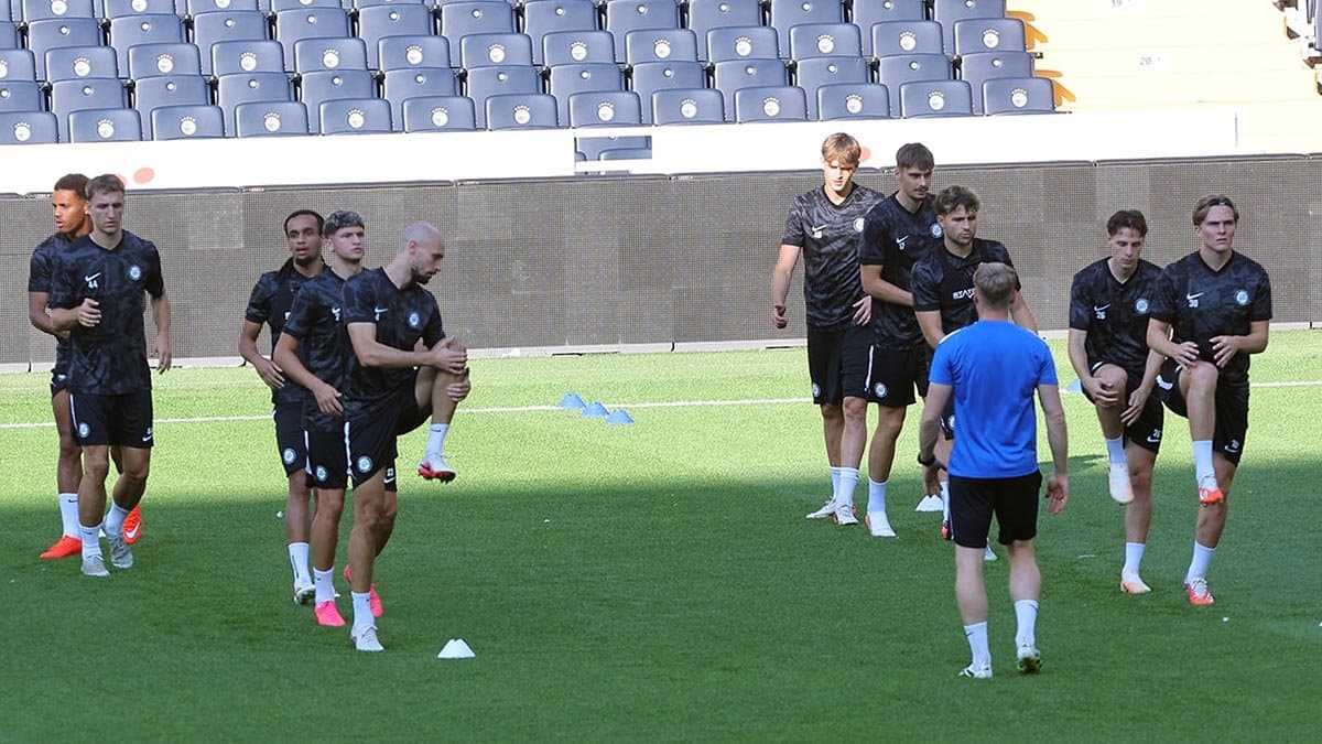 Sturm Graz, maçın son antrenmanını stadımızda gerçekleştirdi