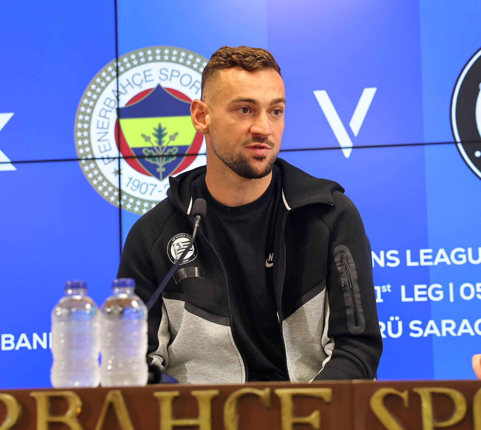 Sturm Graz, maçın son antrenmanını stadımızda gerçekleştirdi — 2