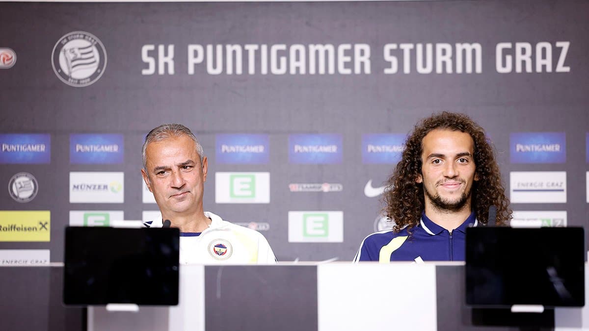 Teknik Direktörümüz İsmail Kartal ve Matteo Guendouzi’den Sturm Graz maçı öncesi açıklamalar