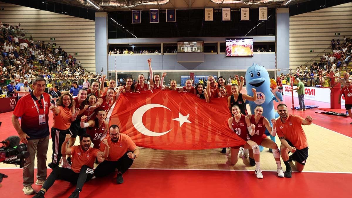 Kadın Millî Takımımız 2026 Akdeniz Oyunları Şampiyonu oldu