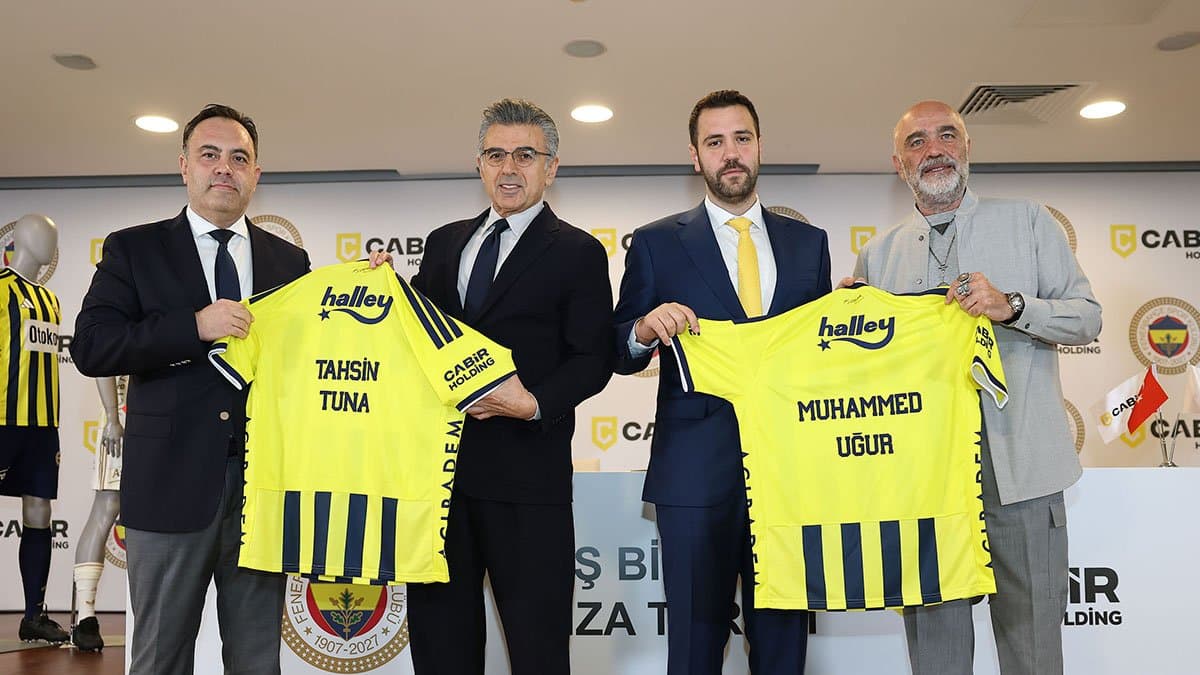 Cabir Holding ile sponsorluk anlaşması imzalandı
