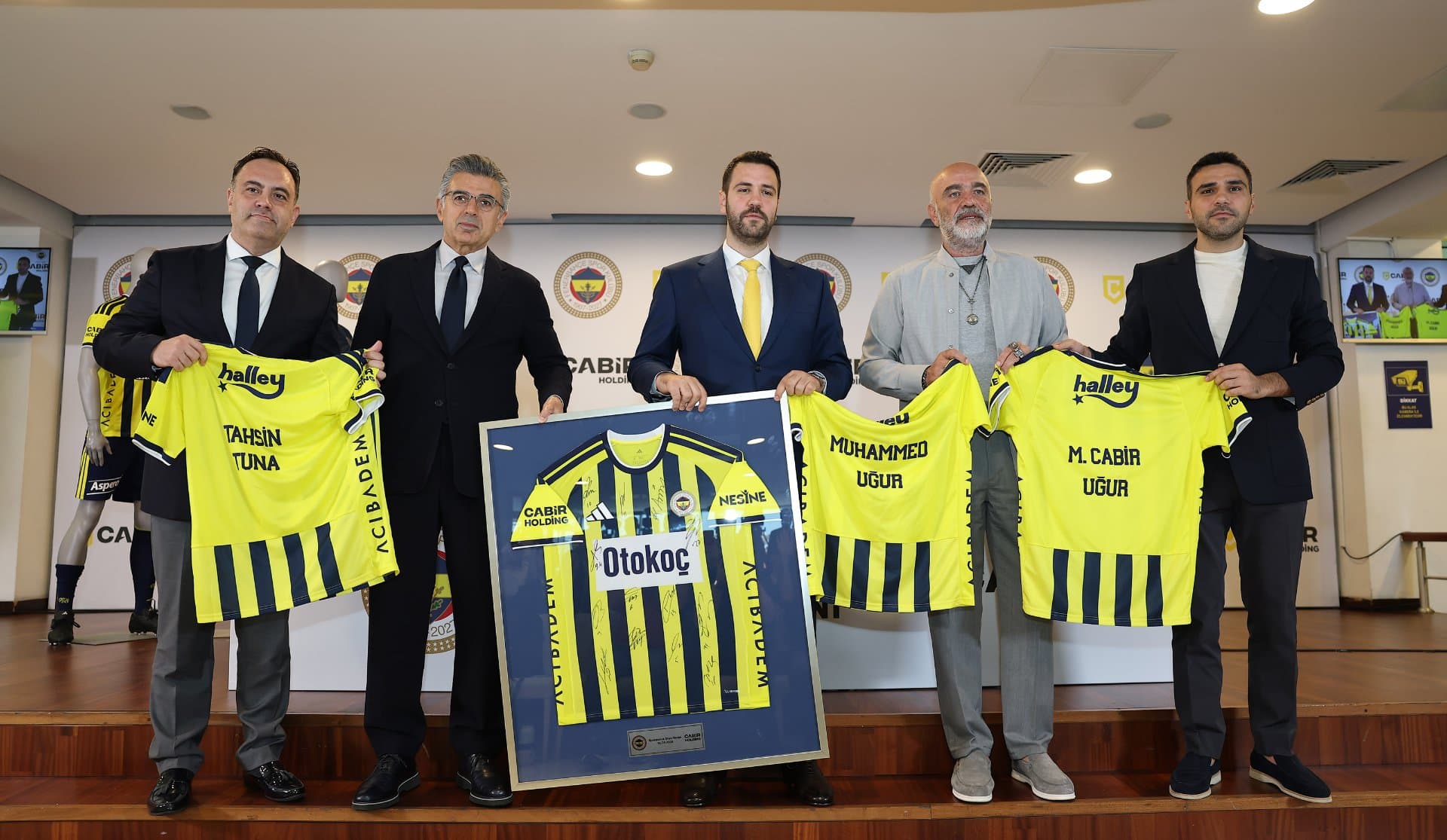 Cabir Holding ile sponsorluk anlaşması imzalandı — 1