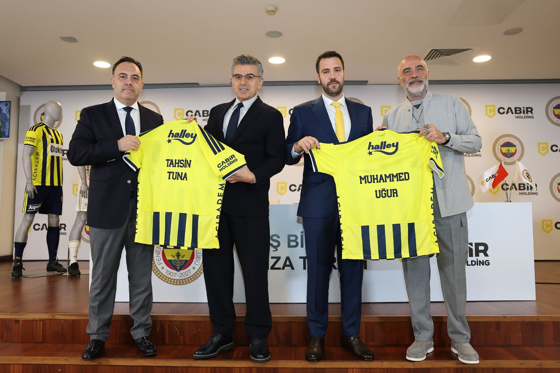Cabir Holding ile sponsorluk anlaşması imzalandı — 7