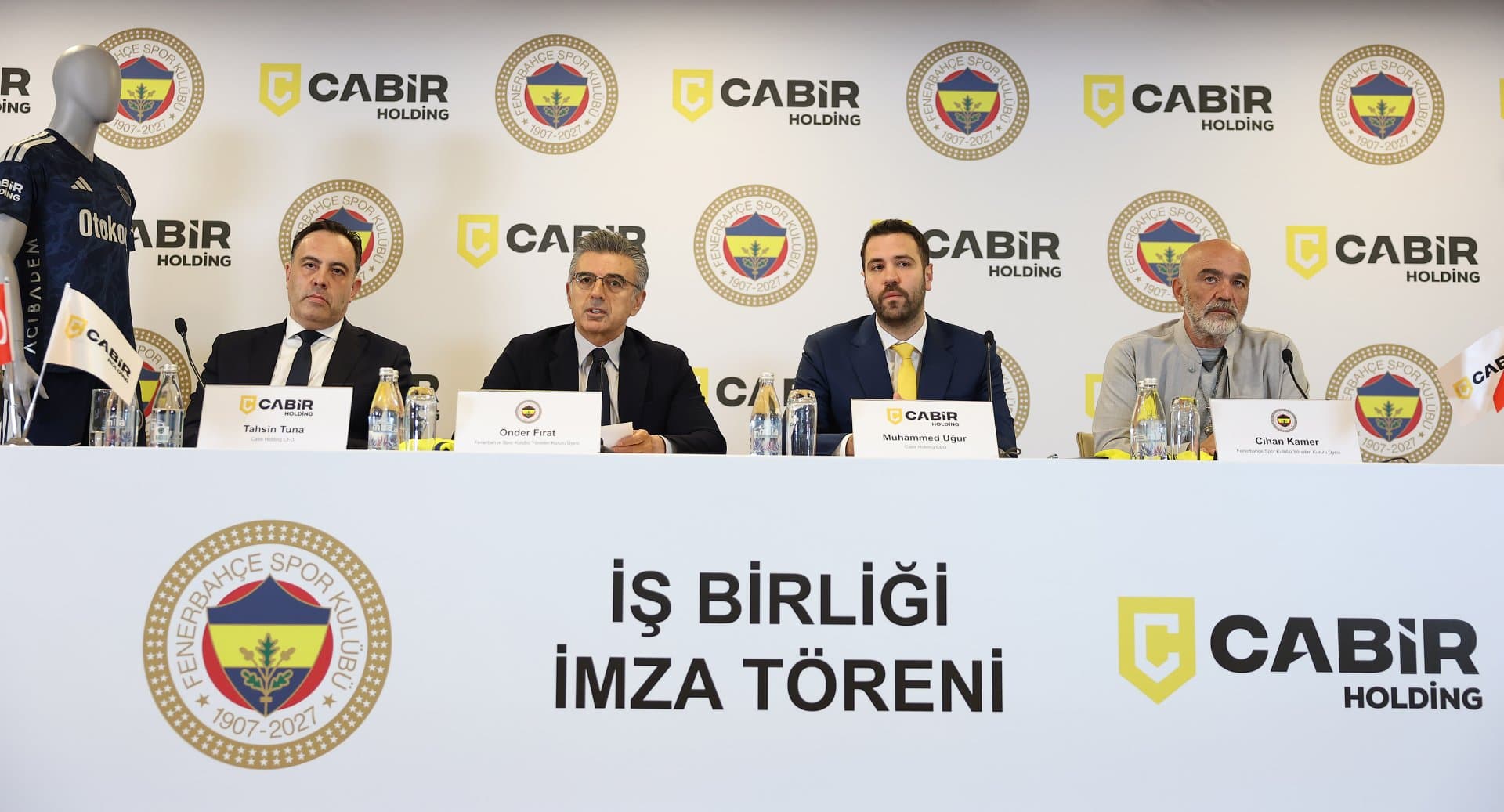 Cabir Holding ile sponsorluk anlaşması imzalandı — 9