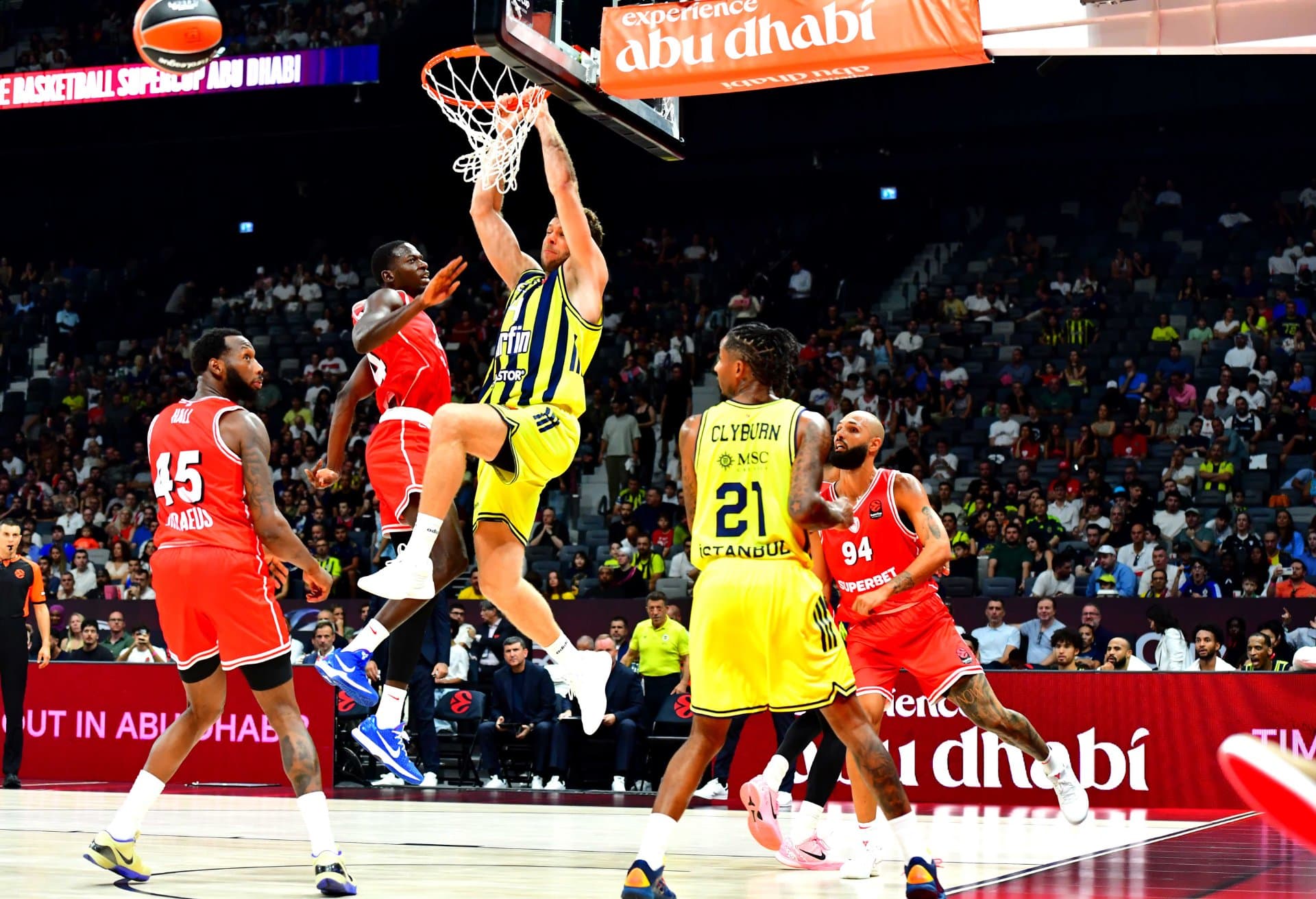 Fenerbahçe Tarfin 90-92 Olympiacos Piraeus — 3