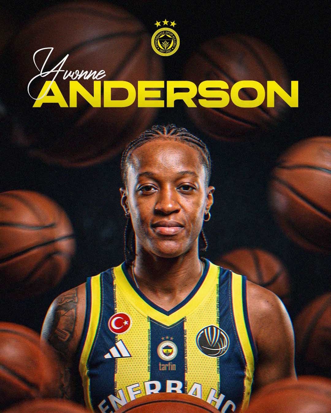 Yvonne Anderson yeniden Fenerbahçe Tarfin’de — 1