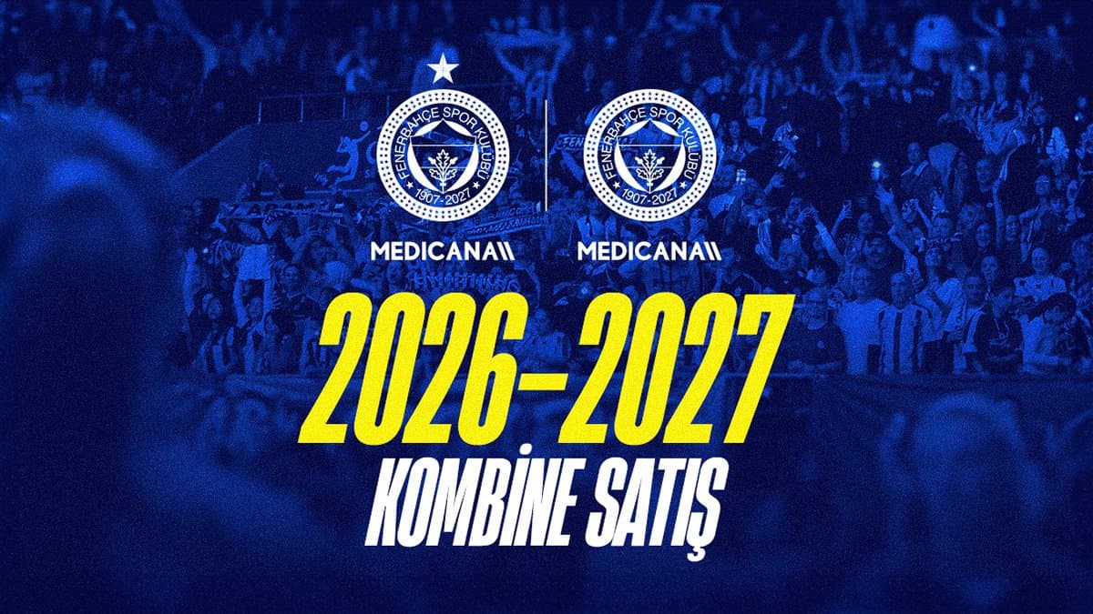 Fenerbahçe Medicana Takımlarımızın 2026-27 Sezonu Kombineleri Satışa Çıkıyor!