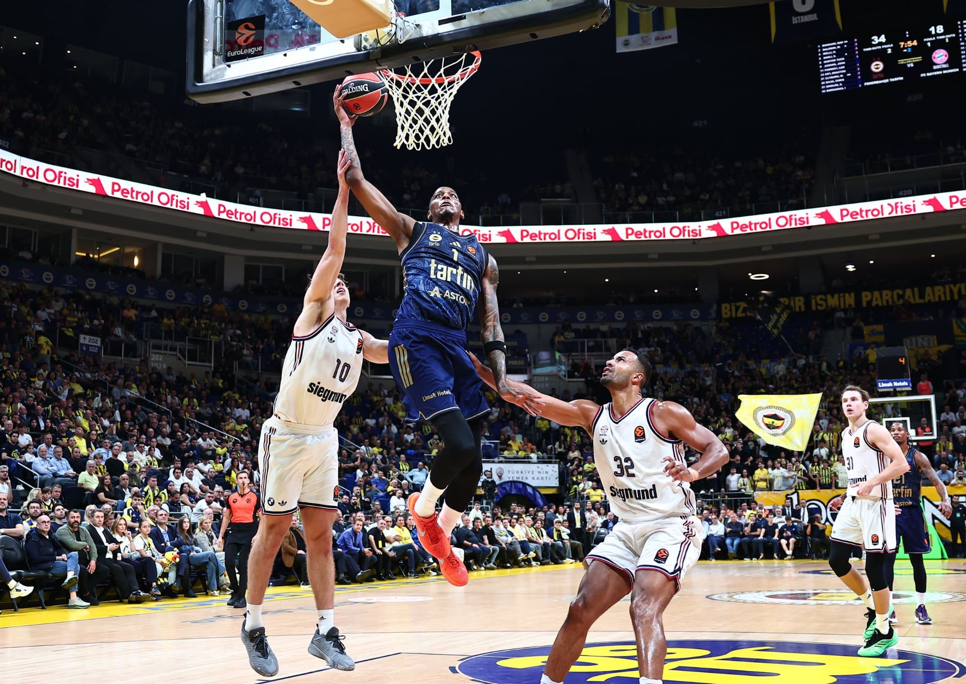 Fenerbahçe Tarfin 100-76 Bayern Münih — 2