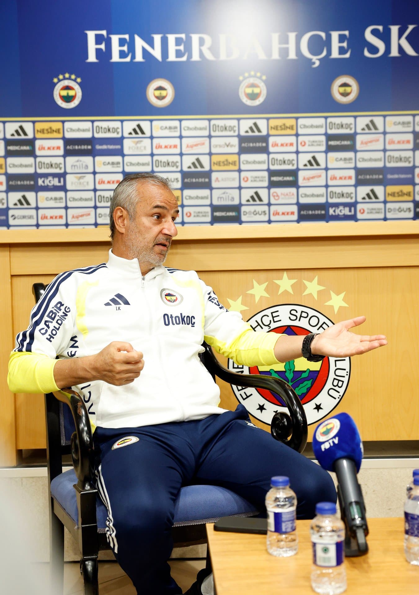 Teknik Direktörümüz İsmail Kartal, basın mensuplarına açıklamalarda bulundu — 1