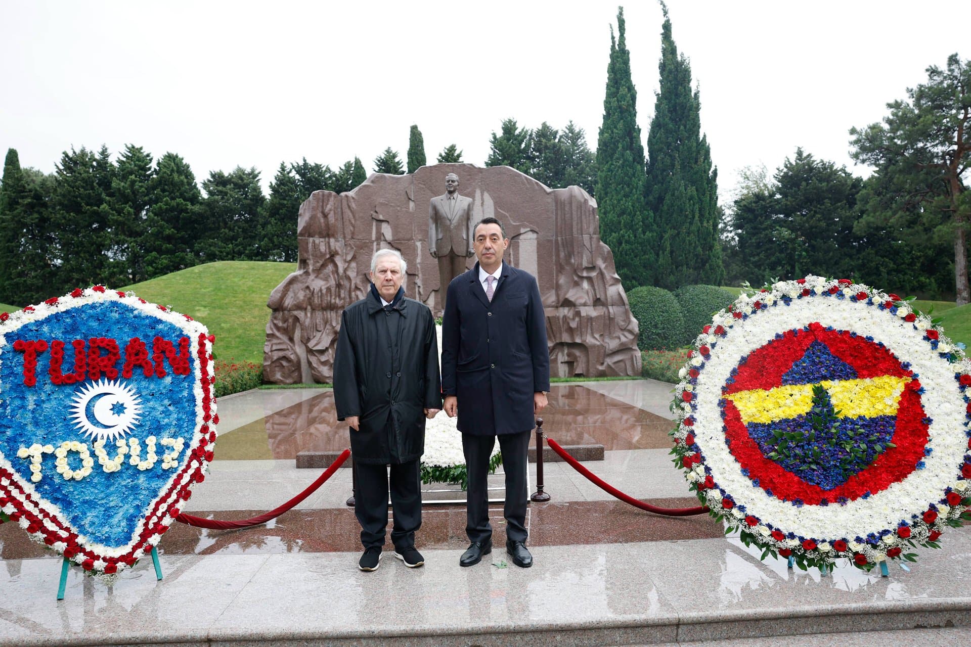 Başkanımız Aziz Yıldırım ve beraberindeki heyetten Bakü’de anlamlı ziyaretler — 7