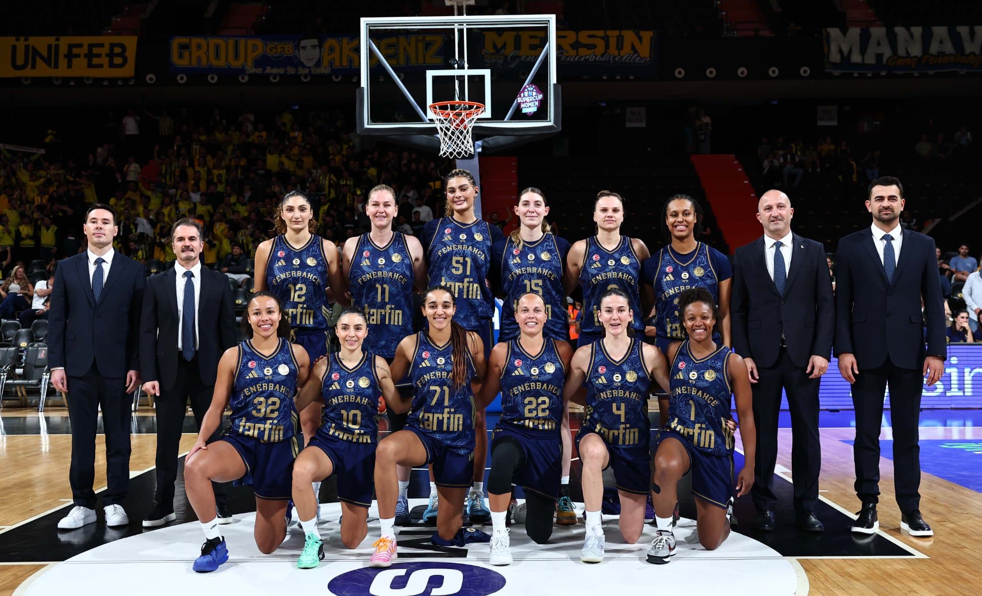 FENERBAHÇE TARFİN, ÜÇÜNCÜ KEZ FIBA KADINLAR SÜPER KUPA ŞAMPİYONU — 2