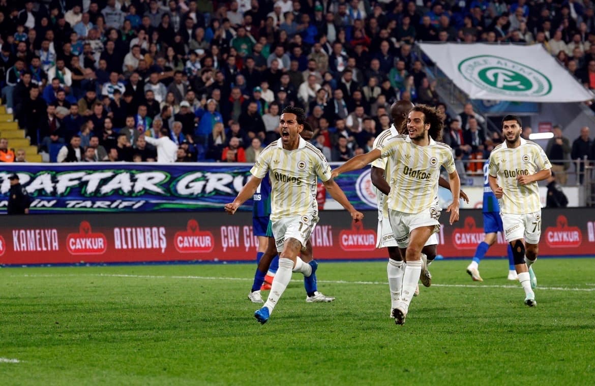 Rizespor 0-3 Fenerbahçe — 2