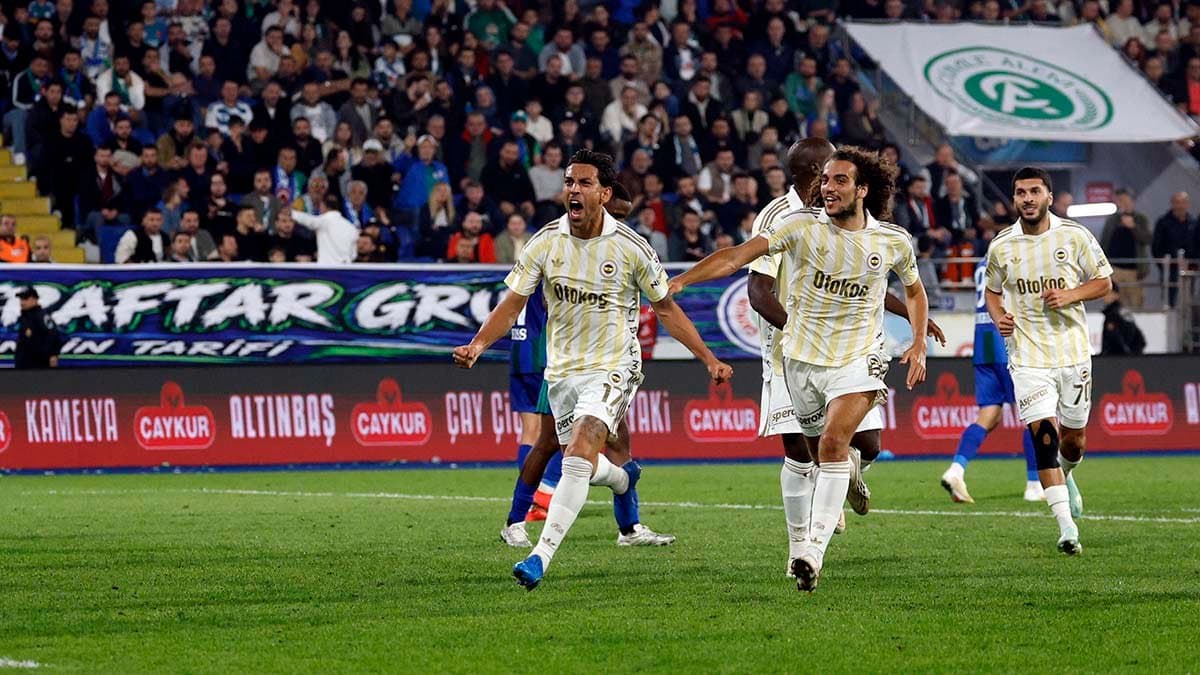 Rizespor 0-3 Fenerbahçe
